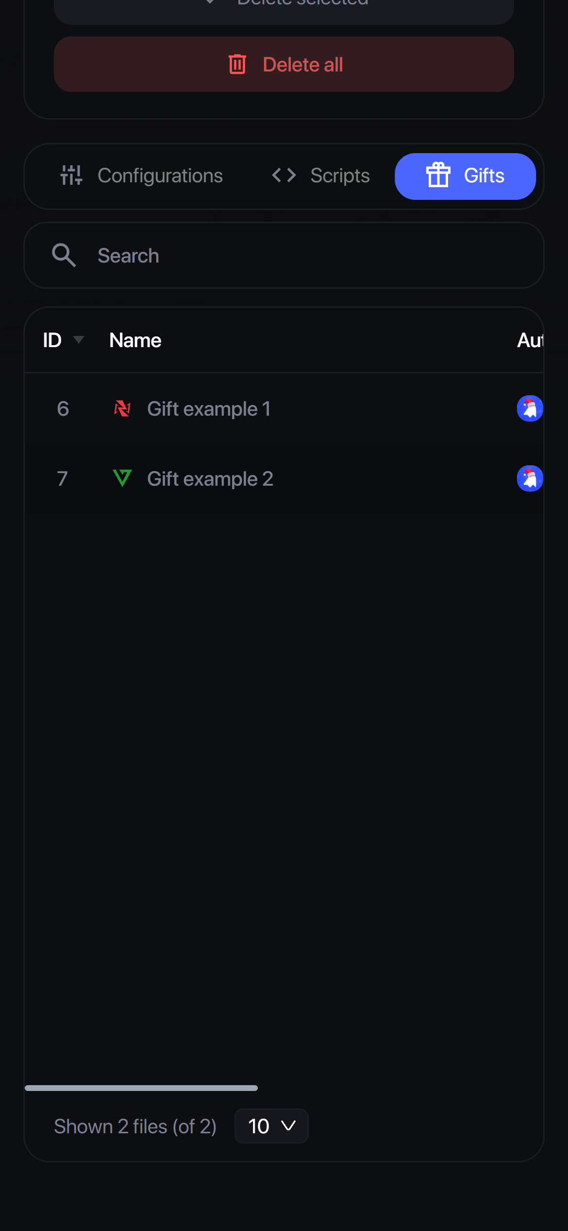 Клауд файлы 2