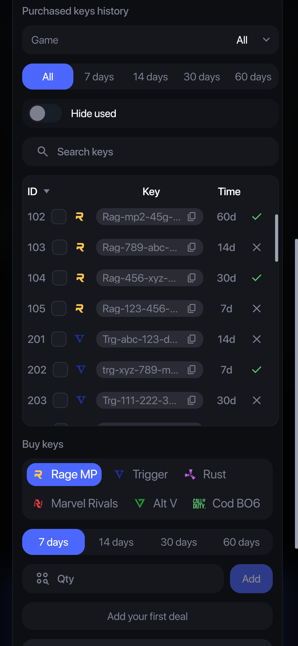 Панель реселлера 2