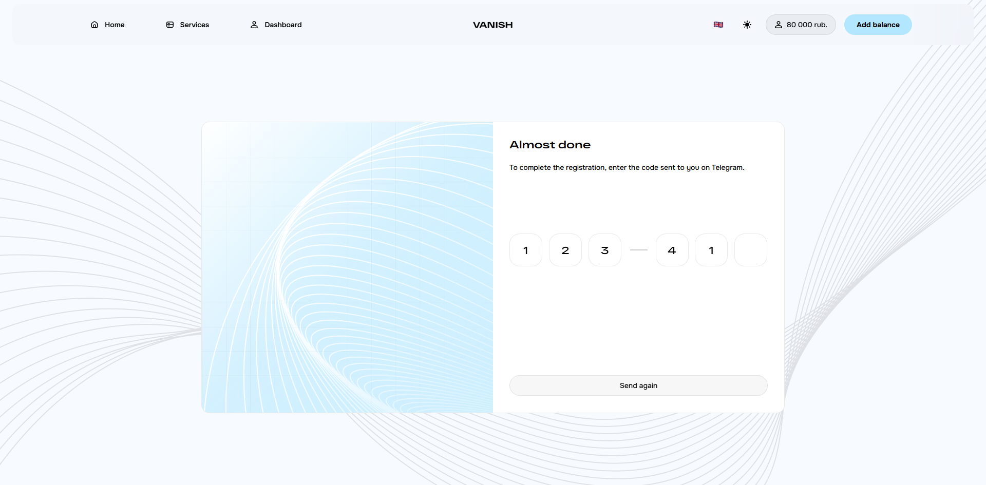 Скриншот проекта